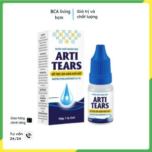 Combo 4 Nước mắt nhân tạo ARTI TEARS bcalivinghcm giảm khô và điều tiết mắt tốt