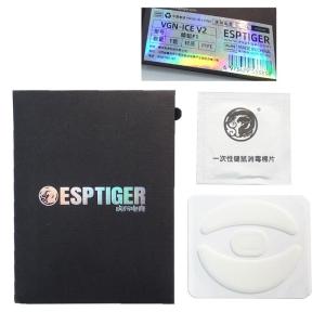 1Pack Esports Tiger ICE Version 2 V2 Mouse Skates Mouse Feet For VGN Dragonfly F1/Pro/Pro Max White ARC Mice Glides
