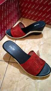 HNYA SZ 40 AJA Sandal wedges selop Jaring2 CALBI YFX 161