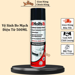 Chai Xịt Vệ Sinh Bo Mạch Điện Tử HOLTS 500ML Xuất Xứ ANH QUỐC - Chai Xịt Tẩy Rửa Bo Mạch Điểm Tiếp Xúc Điện Tử Vệ Sinh Tivi Máy Tính Máy Ảnh Vệ Sinh Giắc Cắm Điện