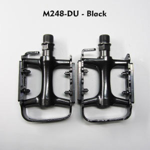 CYCLEMAXX M248 Pedal Sepeda Aluminium Alloy Double DU Bearing Anti-Skid Bicycle Pedal MTB Roadbike