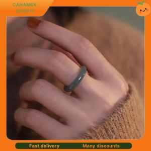 ❣️❣️❣️ Couple Rings Same Liuli Ring For Fashion Candy Color Transparent Finger Ring