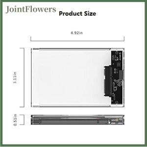 JointFlowers 2.5 USB 3.0 to SATA SSD HDD Hard Drive Disk External Case Enclosure