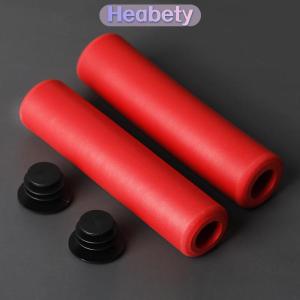 Heabety 1 cặp Silicone đi xe đạp xe đạp Grips ngoài trời MTB xe đạp leo núi tay lái Grips bao gồm chống trượt hỗ trợ mạnh mẽ Grips xe đạp phần