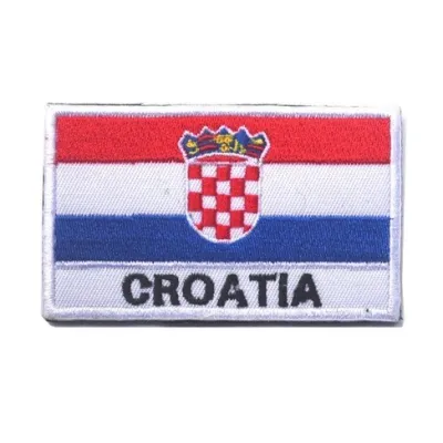 Patch vải velcro cờ 100 quốc gia dán ba lô nón quần áo túi xách