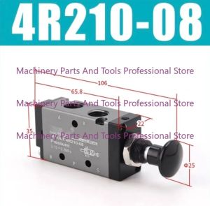 OnlyF U Mechanics Air Valve Push-Pull Manual Dump Truck Tailgate Valve 4 Way 2 Position 6B2Z9