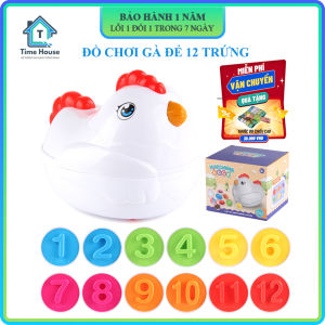 Đồ chơi lắp ráp hình quả trứng giúp bé tập nhận thức về hình dáng và màu sắc dùng làm quà giáng sinh/dịp lễ Đồ chơi trẻ em