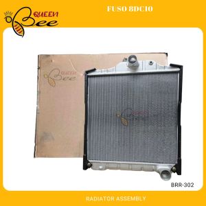 BRR-302 Mitsubishi Fuso 8DC10 Radiator Assembly M/T 710x728x56mm 4Rows (Polar) QUEENBEE