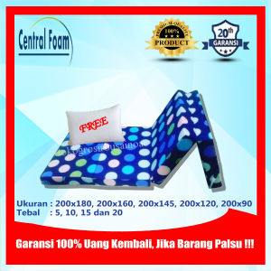 4 Central Kasur Lipat Garansi Resmi 20 Tahun Gratis Bantal
