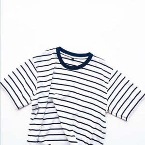 KAOS STRIPE kaos GARIS-GARIS LENGAN PENDEK BELANG SALUR PRIA DAN WANITA PREMIUM BAHAN TEBEL