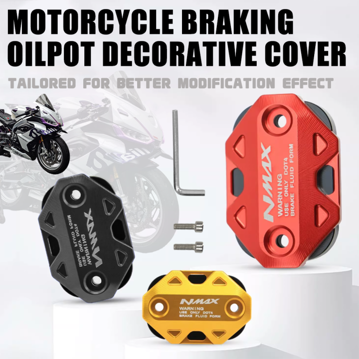 Motorcycle%20CNC%20NMAX155%20Brake%20Fuel%20Cap%20Cover%20for%20YAMAHA%20AEROX155%20V1%20V2%20V3%20Fluid%20Reservoir%20-%20Image%204