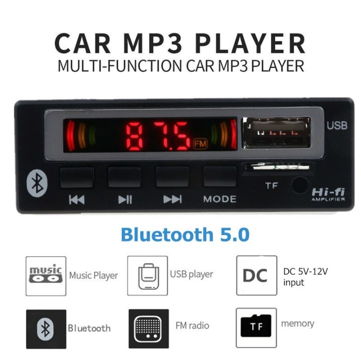 Tape%20Audio%20Mobil%20MP3%20Player%20Bluetooth%20Wireless%20Receiver%2012V%20dilengkapi%20dengan%20preset%20radio%20AUX%20untuk%20semua%20stasiun%20favori%20sambungan%20Bluetooth%20untuk%20memutar%20musik%20secara%20instan%20kartu%20memori%20atau%20flash%20disk%20pada%20port%20USB%20Warna%20Hitam%20Vt%20-%20Image%208