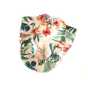 CUTE ELVES Sun Protection Pet Beach Shawl Skirt Hawaiian Style Cool Dog Vacation Skirt Creative Breathable Cat Cape Dress Spring