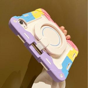 Shockproof Back Case for Huawei MatePad Air 11.5S 2023 MatePad SE 11 10.4 MatePad Pro 13.2 10.8 12.6 with Hand Holder for Huawei MatePad T10 T10S Honor Pad 8 X8A X9 Lite Casing Cover