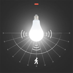 LED Dusk To Dawn Bulb LED Sensor Bulb E27 5/7/9/12W Dusk To Dawn Smart Lamp Bulb AC220V Day Night Light Auto On/Off For Stair Hallway Pathway Aulis