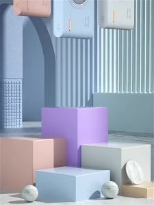 LZD  New Cartoon with Line    Cute  Camera  20000 MAh Large Capacity Fast Charging Mobile Power Supply