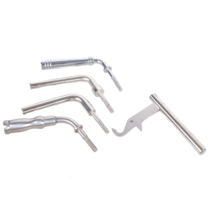 Fireplaces Handle Replacement Ergonomic Steel Fireplaces Handle Grip for Wood Stove Gas Fireplaces and Metal Door