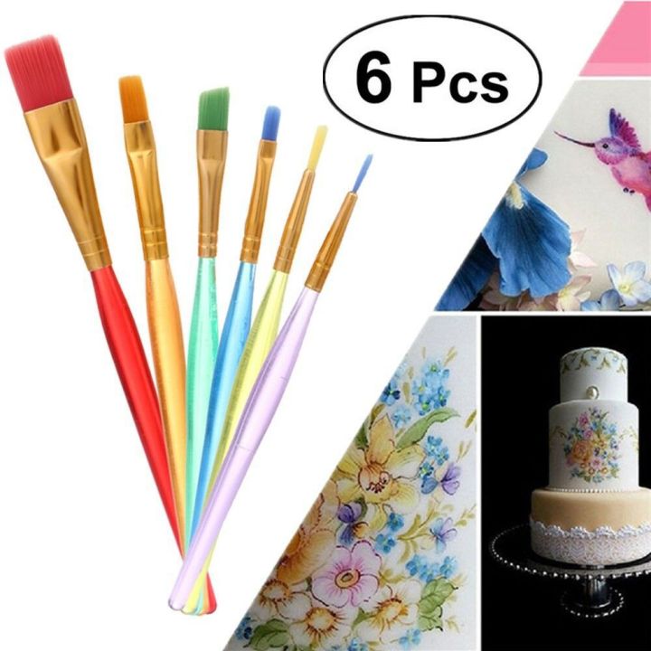 ALL LIVE 6 cái / bộ Đầy màu sắc Nướng bánh Món tráng miệng Kem Kẹo mềm ...