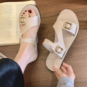 Free Shipping WomenS Summer Sandals Fashionable And Trendy Perfect For Outdoor Wear Featuring A Flat Sole Beach Style Non-Slip Design And Suitable For Indoor Use And Showering
