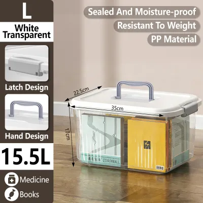 Large Capacity Transparent Storage Box Japanese Style Storage Box With Lid Clothes Toy Stackable Storage Organizers 透明收纳箱