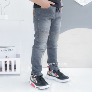 Lily And Clark Celana Jeans Anak Laki-Laki Rider Warna Abu JA03