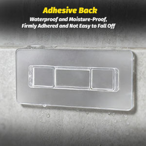 Self-Adhesive Hanging Bracket Wall Mounted Rack Fixing Patch Firmly / Stably Bonded Strong Hook Rack