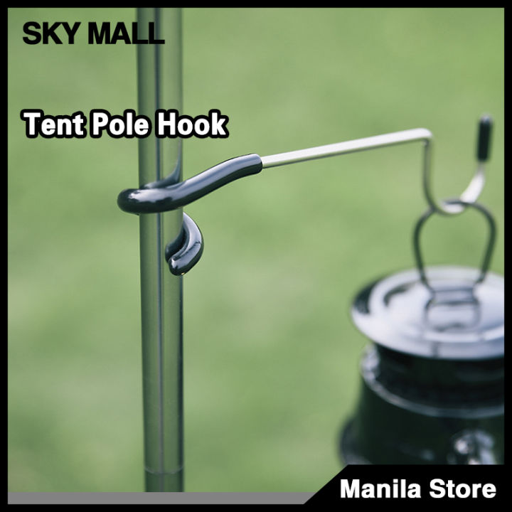 Tent pole hook lantern light hanger outdoor camping post hook tent pole