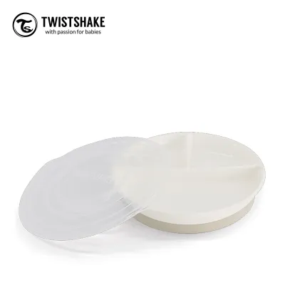 Twistshake Divided Plate with 3 compartments