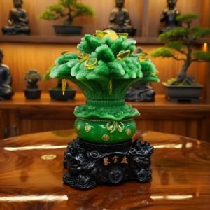 Cây Phát Tài Đá Phong Thủy – "Cây Tiền" Hút Tài Lộc Kích Hoạt Vượng Khí Cho Gia Chủ