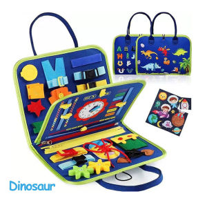 DreamBaby Mainan Papan Busy Board Montessori Papan Mainan Edukasi Anak Untuk Perkembangan Sensorik