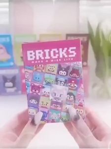 Anime Building Block Toy Assembly Model Puzzle Assembly Toy Micro Block Decoration Toy Giftp