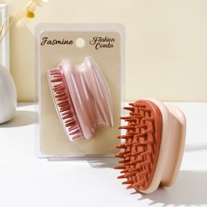 Scalp Massage Shampoo Brush Silicone Adult Cleaning Shampoo Comb Brush Scalp Antipruritic Brush