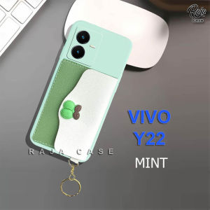 Softcase Dompet Vivo Y22