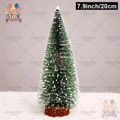 Mini Christmas Tree with LED Lights Artificial Cedar Tabletop Small Christmas Tree with Snowflakes Xmas Decor Window Display Christmas Gift Christmas Decorations Props Ornaments