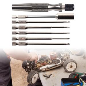 MultiPurpose Screwdriver and Socket Set for Remote Control Car Maintenance 6 in 1 Screwdriver Set