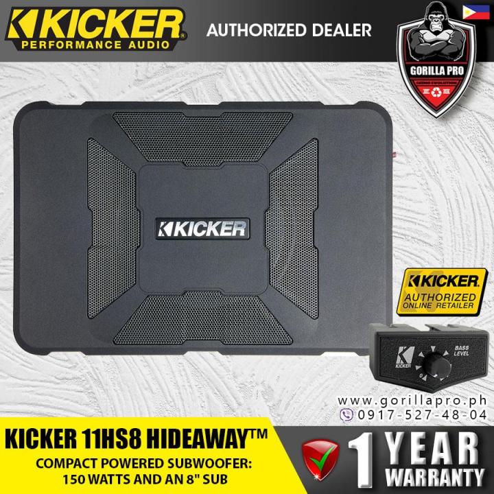 Kicker 8 best sale inch hideaway subwoofer