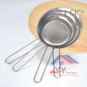 Stainless Steel Sieve/Skimmer/Oil Strainer/Foam Oil Filter/Fine Colander Mesh