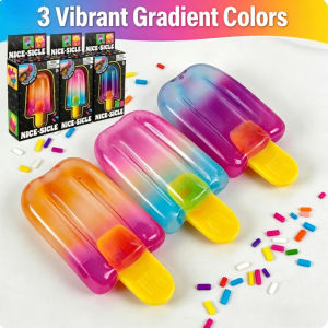 2026 HOT NeeDoh Nice-Sicle Popsicle Sensory Squeeze Toy Super Solid Squish Stress Relief for Kids Summer Easter Gift