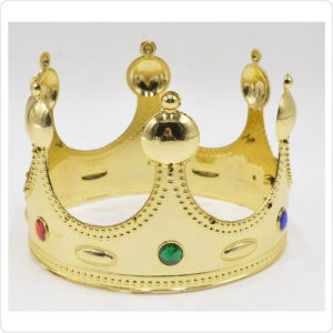 SHUAIAN  Mahkota Pesta Raja/Ratu Crown Party King/Queen Mahkota King Queen Silver Gold