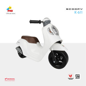 Mainan Anak Motor Honda Scoopy Foot To Floor K611  - PMB Toys