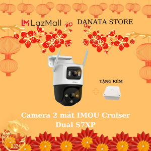 (Bảo hành 24 tháng) Camera Imou Cruiser Dual S7XP (6MP) Ngoài Trời 2 Mắt Đàm Thoại 2 Chiều Kháng Thời Tiết Xoay 360