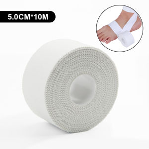3.8cm x 10m Non-Woven Self-Adhesive Elastic Bandage Waterproof Sports Physio Muscle Strain Injury Wrist Support Bandage Finger Guard Bandage Writing Protect Finger Tape Kinesiology Tape