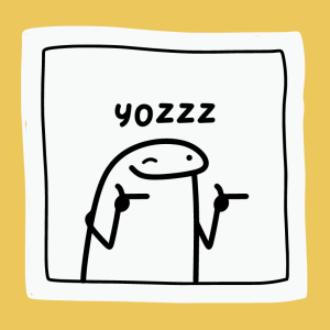 [SG🇸🇬]  Yozzz – Life as Such Meme Sticker. Gen Z Slang. Corporate Humor. Premium Sticker Quality