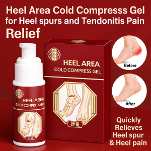 Heel Area Cold Compress Gel Heel Spur Essential Oil Spray Foot Fasciitis Cervical Tendon Sheath Pain Relief 足跟冷敷凝胶喷雾