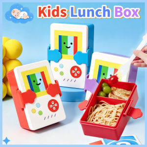 Creative Game Machine Lunch Box Kids Bento Lunch Box Divided Food Large Storage Box