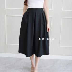 Eleanor Rok Midi Natal Wanita Orecca