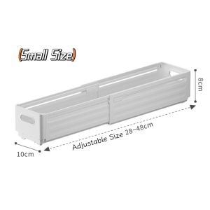 🚚Local Seller🚚Retractable and Adjustable Drawer Storage Box/Space-Saving Wardrobe Storage Box/Corner Organizer Box