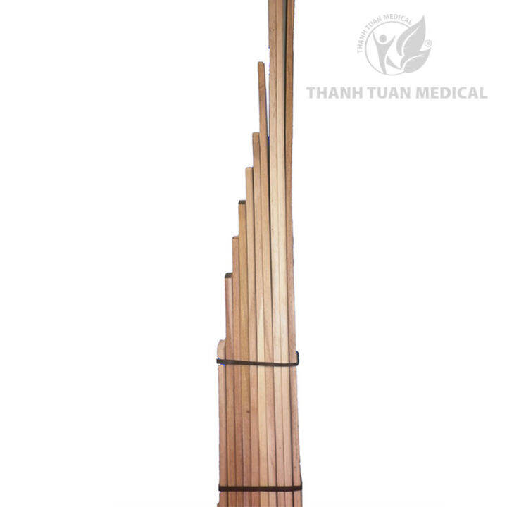 Bộ Nẹp Gỗ Sơ Cấp Cứu Gồm 10 Thanh  ThanhTuanMedical