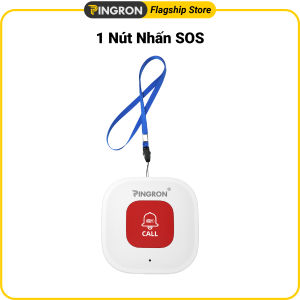 Chuông báo khẩn cấp cho người già PINGRON N01W - Nút gọi khẩn cấp cho người thân và báo qua điện thoại