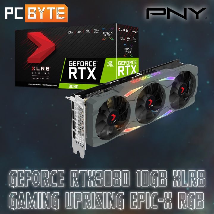 新品】NVIDIA PNY きびしかっ GeForce RTX 3080 10GB XLR